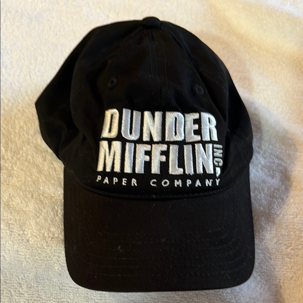 Bundle Mifflin Paper Company Embroidered Black Cap